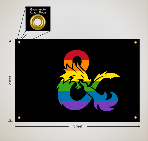 Wizards_DnD's tweet photo. Gear up for #pride and help support LGBTQ youth in the community! 16 days left to snag rainbow #DnD ampersand (or @wizards_magic) merch with proceeds benefiting @Lambert_House! https://t.co/c0NMatKKwE https://t.co/iDk8sV0yeF