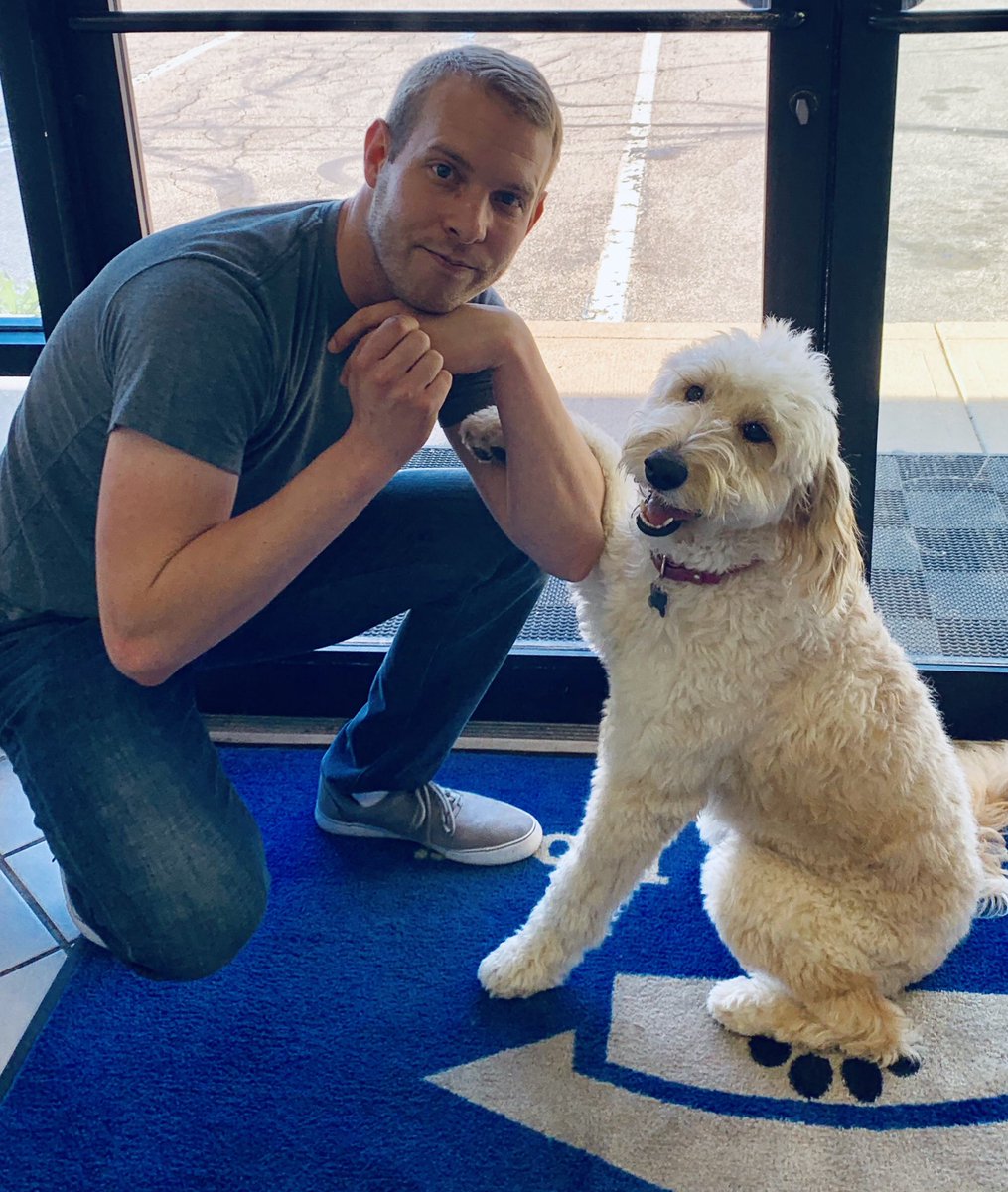 ZakkOnAir's tweet image. Just two pals hangin’ out, like pals do! Love you Murphy!