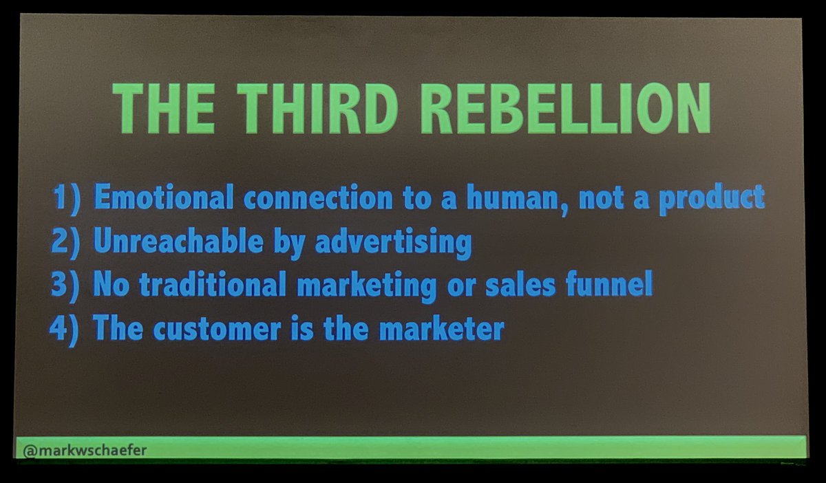 Marketing rebellion  <a href="/markwschaefer/">Mark Schaefer</a> #ACECurrents