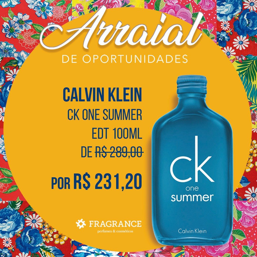 RedeFragrance's tweet photo. Inspirado nos dias ensolarados, Ck One Summer é marcado pela essência fresca e ... https://t.co/pqe4gIQuJg https://t.co/tHp6Cll6o0