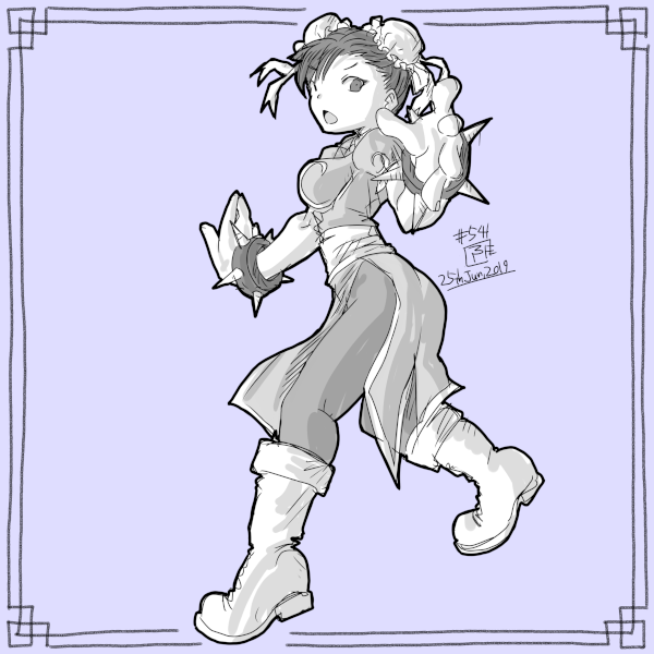 つゅんり。 #一日一枚 #一日一絵 #ストリートファイター 