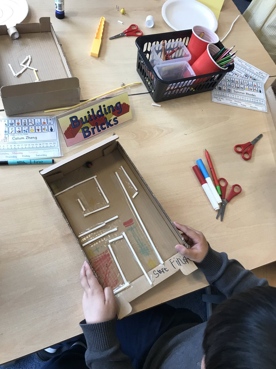 primary2QB's tweet photo. Our STEM maze challenge had everyone using their creativity this afternoon @STEMglasgow @STEMscotland #marblemaze #legomaze https://t.co/g1prQlYUSN