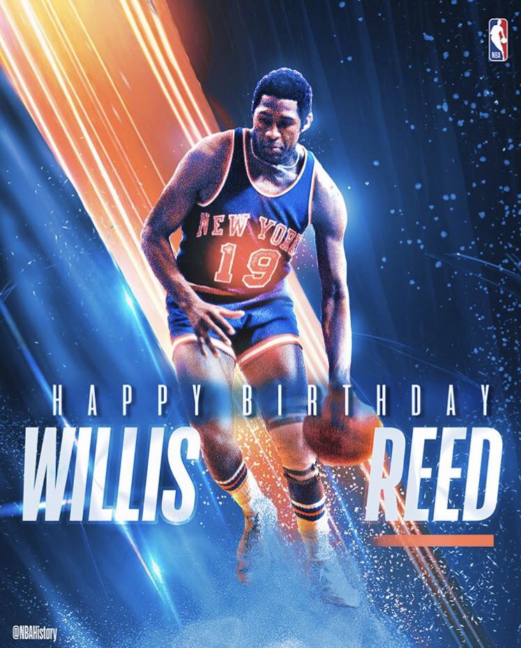 Like & to wish The Captain legend Willis Reed a Happy Birthday!   :   