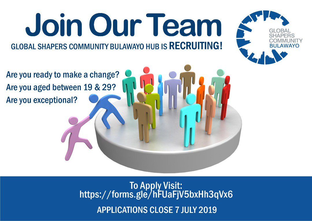 ShapersByo's tweet image. Do you reside in Bulawayo? Are between the ages of 19 and 29?Do you want to make a positive change in Bulawayo? It's your chance to join the Shapers Community!!Send your applications before the closing date!!! @putml @N_Janine_Esq @mashungut @Sbulah101 @lulu_crocky @Mthabisi26