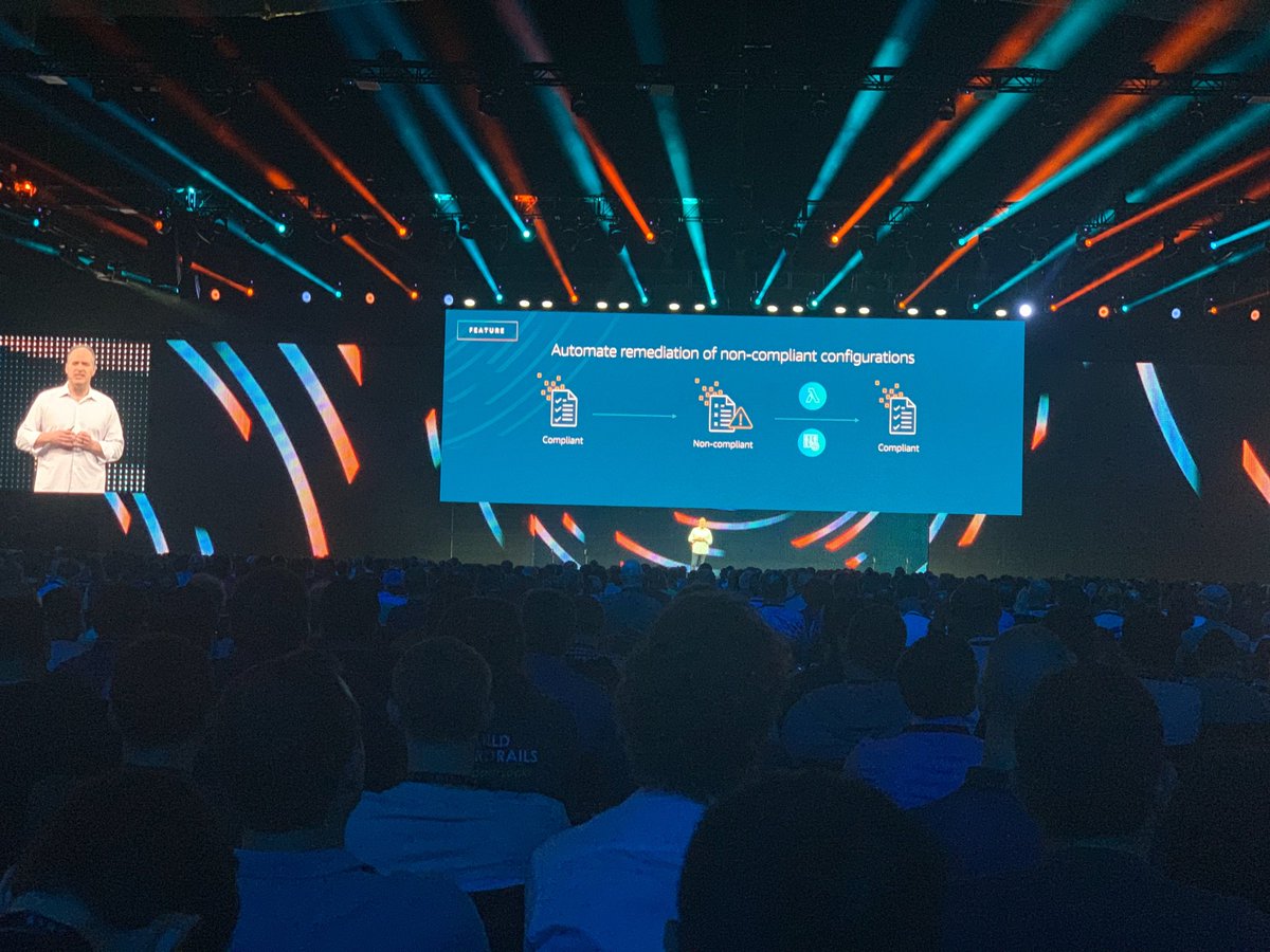 GenuineM7's tweet photo. Infrastructure as code requires security as code #aws #reinforce #automation @d2si #dna #CloudAndProud https://t.co/j2pKqGA8ET