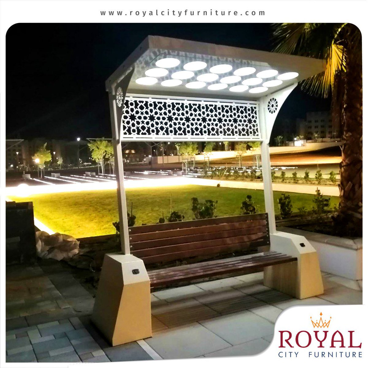 Suudi Arabistan Jeddah'a ışıklı metal banklarımızın montaklarını gerçekleştirdik. 
.
.
.
.
.
#muhsingroup #childrensplayground #metalplayground   #urbanfurniture #بلدية #الحدائق #فنادق #العاب #العاب_الحدائق #مراجيح #زحاليق #بلاط_المطاطي #العشب #نجيلة #مجسمات #امانة #العاب_اطفال