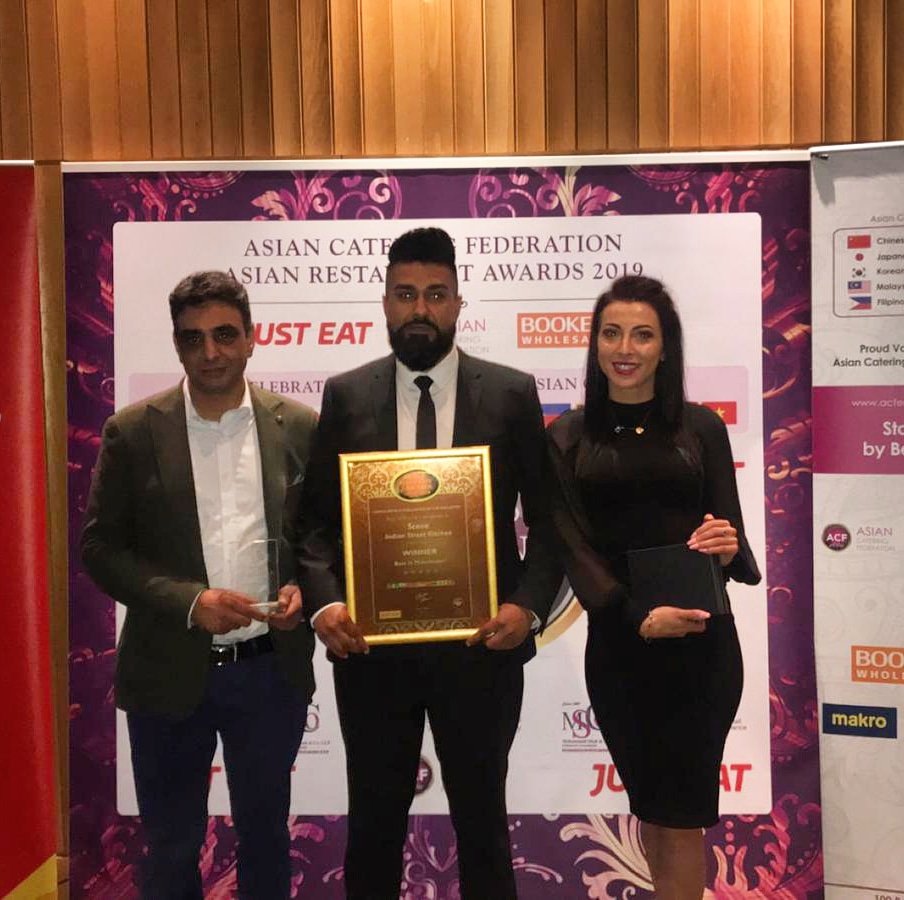 We're overwhelmed with joy from our recent award win! 🎉

We won Best Asian Restaurant in MCR by Asian Restaurant Awards! Massive thank you to all that supported us! 💛

#sceneMCR