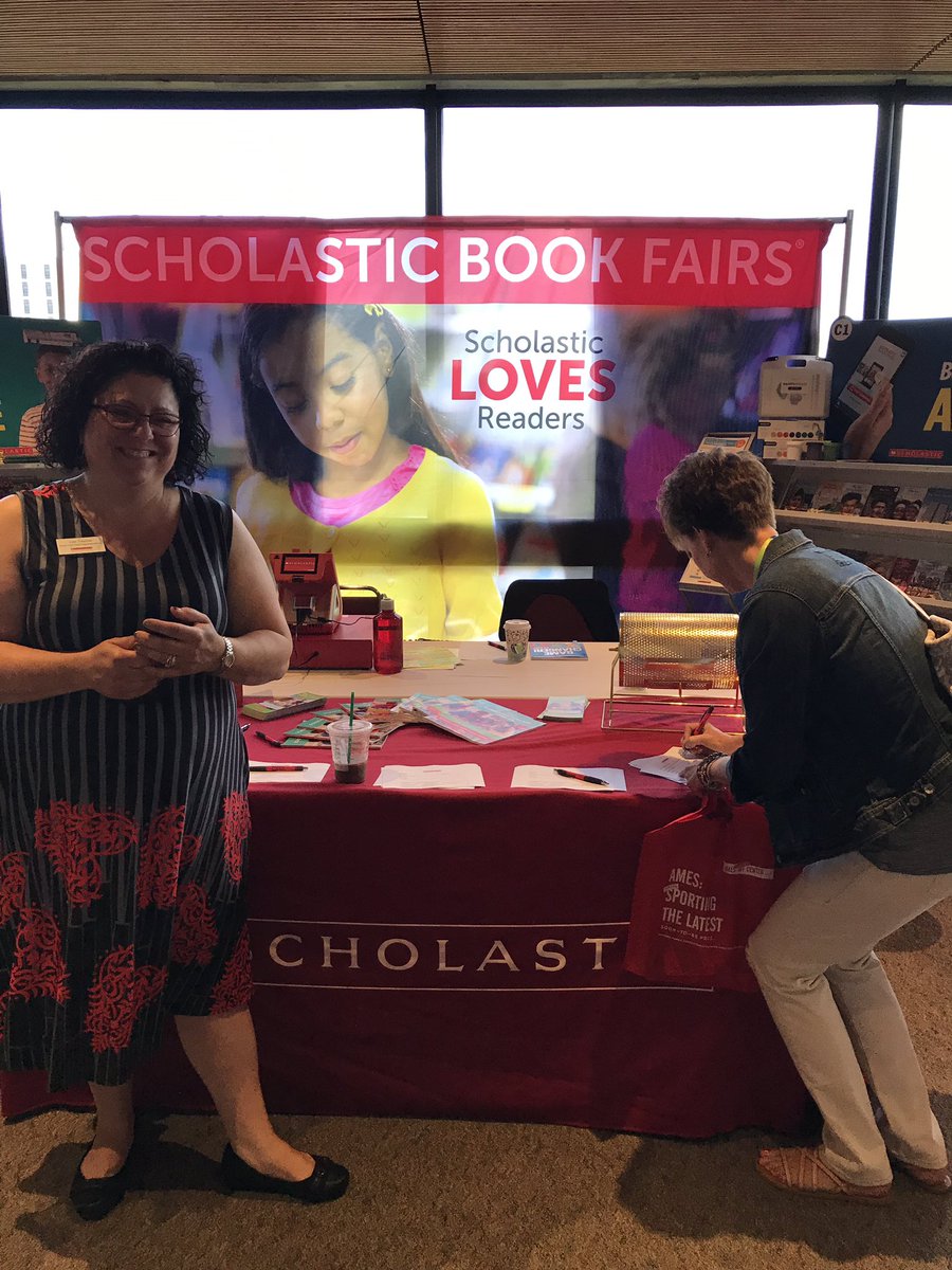 jimtina3's tweet image. Come see us at the #2019literacyconference to talk about all things @Scholastic!