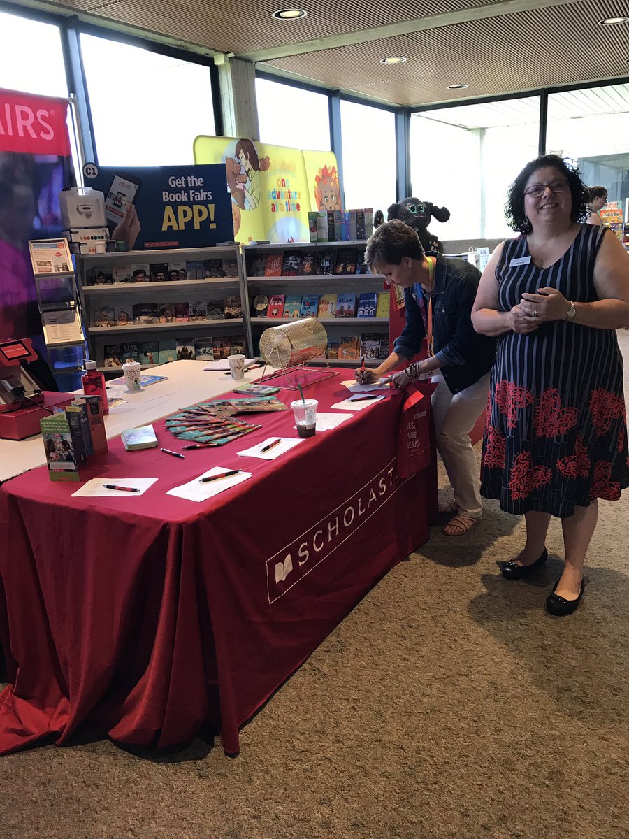 jimtina3's tweet image. Come see us at the #2019literacyconference to talk about all things @Scholastic!
