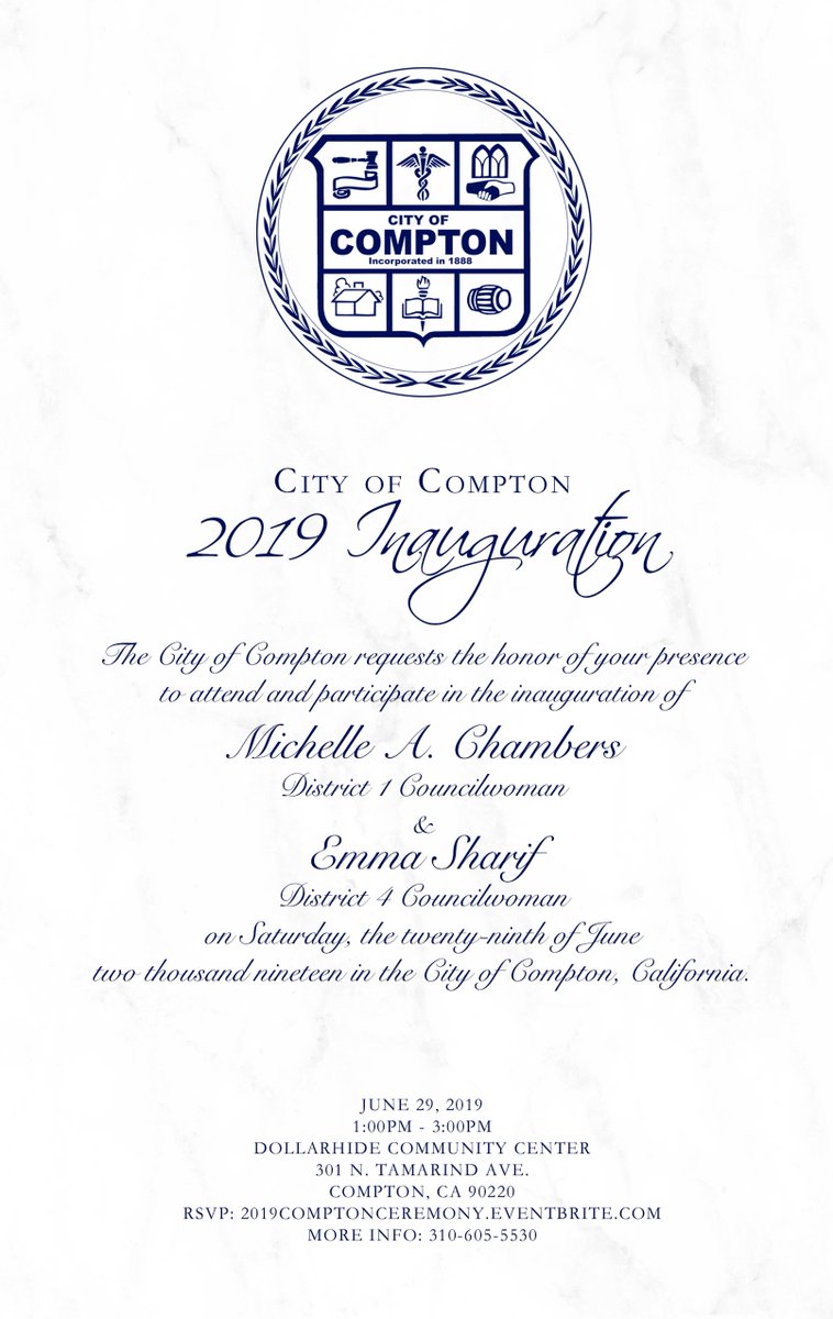 The City Of Compton Comptoncityhall Twitter