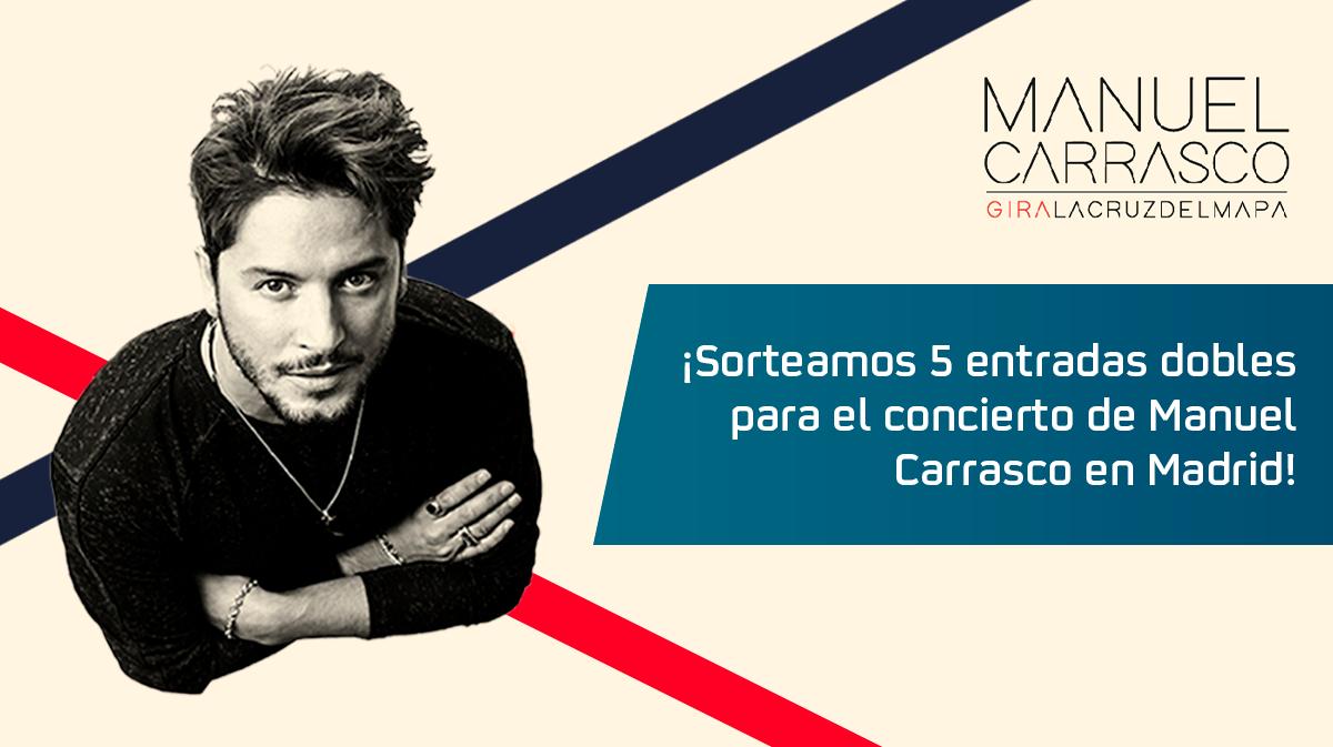 ¿Todavía no tienes tus entradas para ir a ver a <a href="/manuelcarrasco_/">Manuel Carrasco</a> en Madrid? ¡Estás de 🍀! Consigue una entrada doble para su concierto del 29 de junio, ¡con tan solo hacer RT! 🎤🎵 repsol.info/2La764i