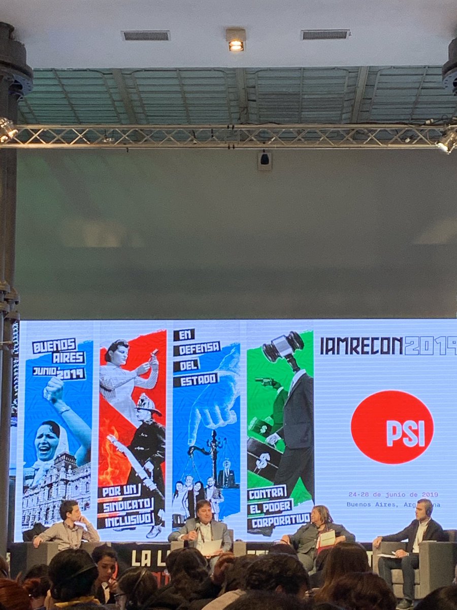 Brother Charles Fleury proudly sharing the struggle of CUPE members to protect and take back our public services with trade union leaders throughout the Americas and the Caribbean #IAMRECON2019 <a href="/PSIglobalunion/">Public Services International @psiglobalunion.bsky</a> <a href="/cupenat/">CUPE National</a> <a href="/CUPENatSec/">Charles Fleury</a>