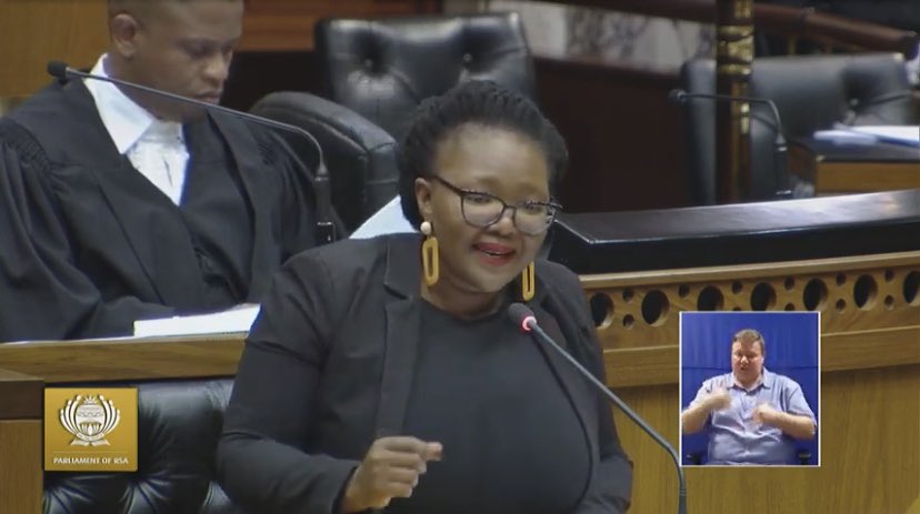 Congratulations, <a href="/Siviwe_G/">Siviwe Gwarube</a>, on an excellent maiden speech in Parliament. So focused, so dignified, full of humility, so professional, full of relevance and strong on content. You, dear friend, can be so proud! #SONADebate