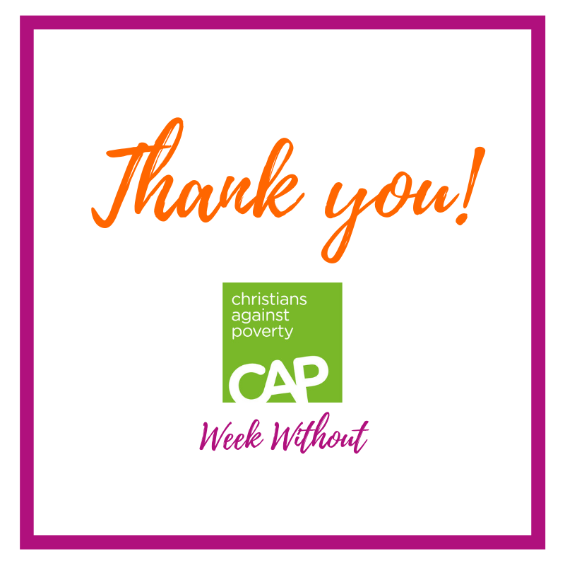 CAPinCanada's tweet photo. To "CAP" off a great #WeekWithout we want to say:
Thank you:
▪️ To those who participated & raised funds.
▪️ To those who stood with us in prayer.
▪️ To those who financially supported the campaign
▪️ To those who partner with us to serve community needs
#CAPCanada https://t.co/X55CAIh8Ai