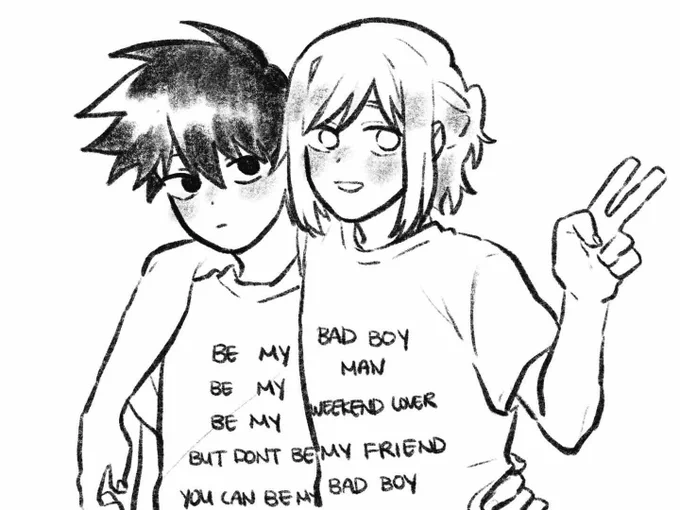 (ritsu voice) we should've gotten the every time we touch shirts instead 