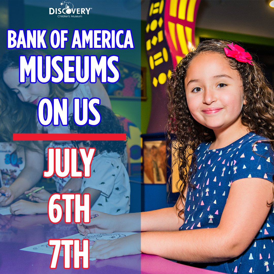 It's almost that time again! <a href="/BankOfAmerica/">Bank of America</a> #MuseumsOnUs is NEXT weekend. BOA cardholders can receive one free admission just by showing their credit/debit card!