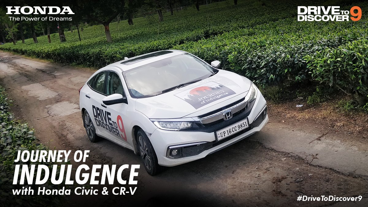 HondaCarIndia's tweet photo. Day4 of #DriveToDiscover9 concluded today with a visit to the North East Honda Dealership in Tezpur. It is Honda's first dealership with new corporate identity. It has been designed keeping in mind the needs and requirement of modern day customer. #JourneyOfIndulgence #Civic #CRV https://t.co/XbrzqkJr3g