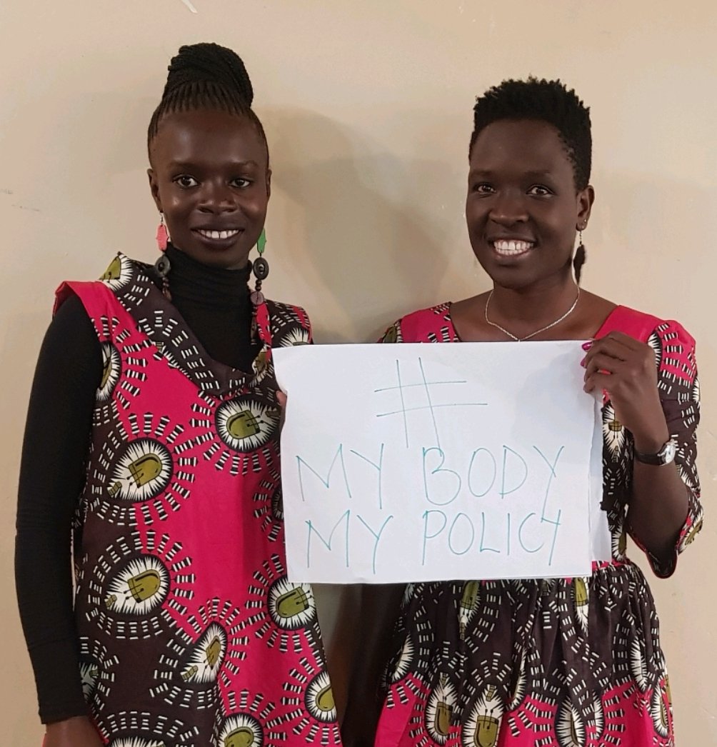WinnyObure's tweet photo. No to Teenage Pregnancies
No to Child Marriages
No to Femicide
No to Patriachy 
No to Capitalism
No to Neo-Colonialism 
No to Global Gag Rule
No to Violence AGAINST Women &amp;Girls. 

Yes to Accountability,Equity,Justice &amp;Inclusion of Women &amp;Girls. #WhatGirlsWant #MybodyMypolicy https://t.co/vcfxZ2L5ee