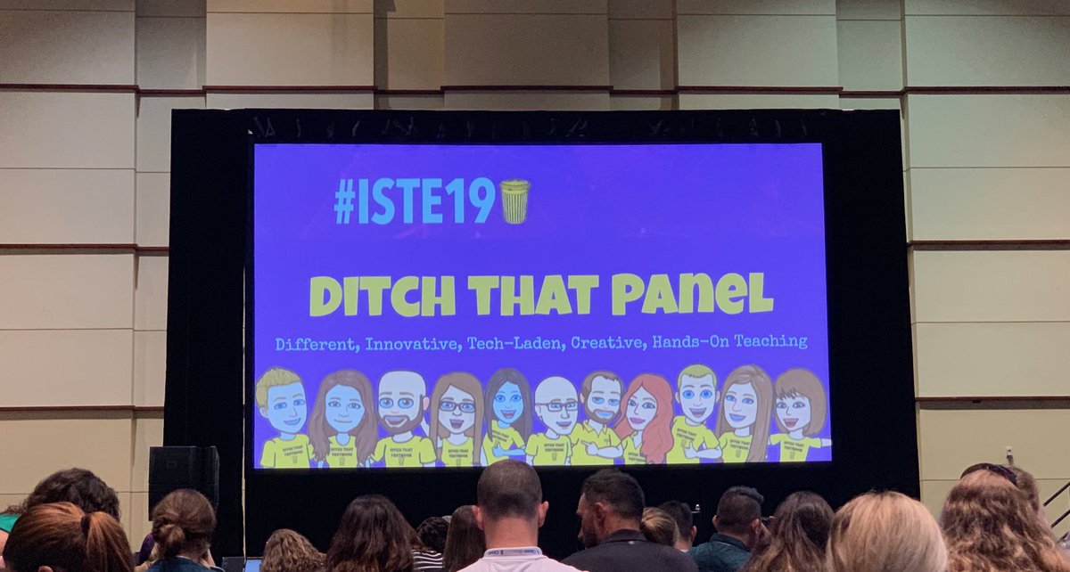 cocohoban's tweet image. Excited for this session!!#ditchthattextbook #iste2019
