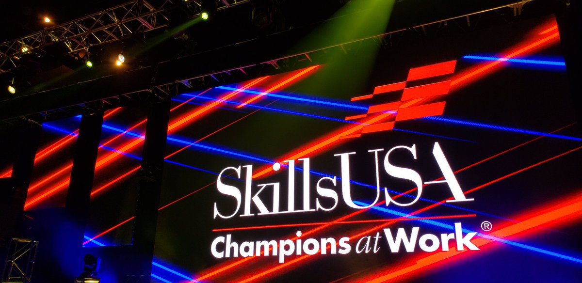BVT is ready for the Opening Session!!! Can't wait to see our National Officer, Adam Cavanaugh, up on stage. Get ready Louisville because here we come! We are excited showcase our skills on the national level! #rolltech #ChampionsAtWork <a href="/BVTHighSchool/">BVT</a> <a href="/BVTVocational/">BVT Vocational</a> <a href="/SkillsUSA/">SkillsUSA</a>