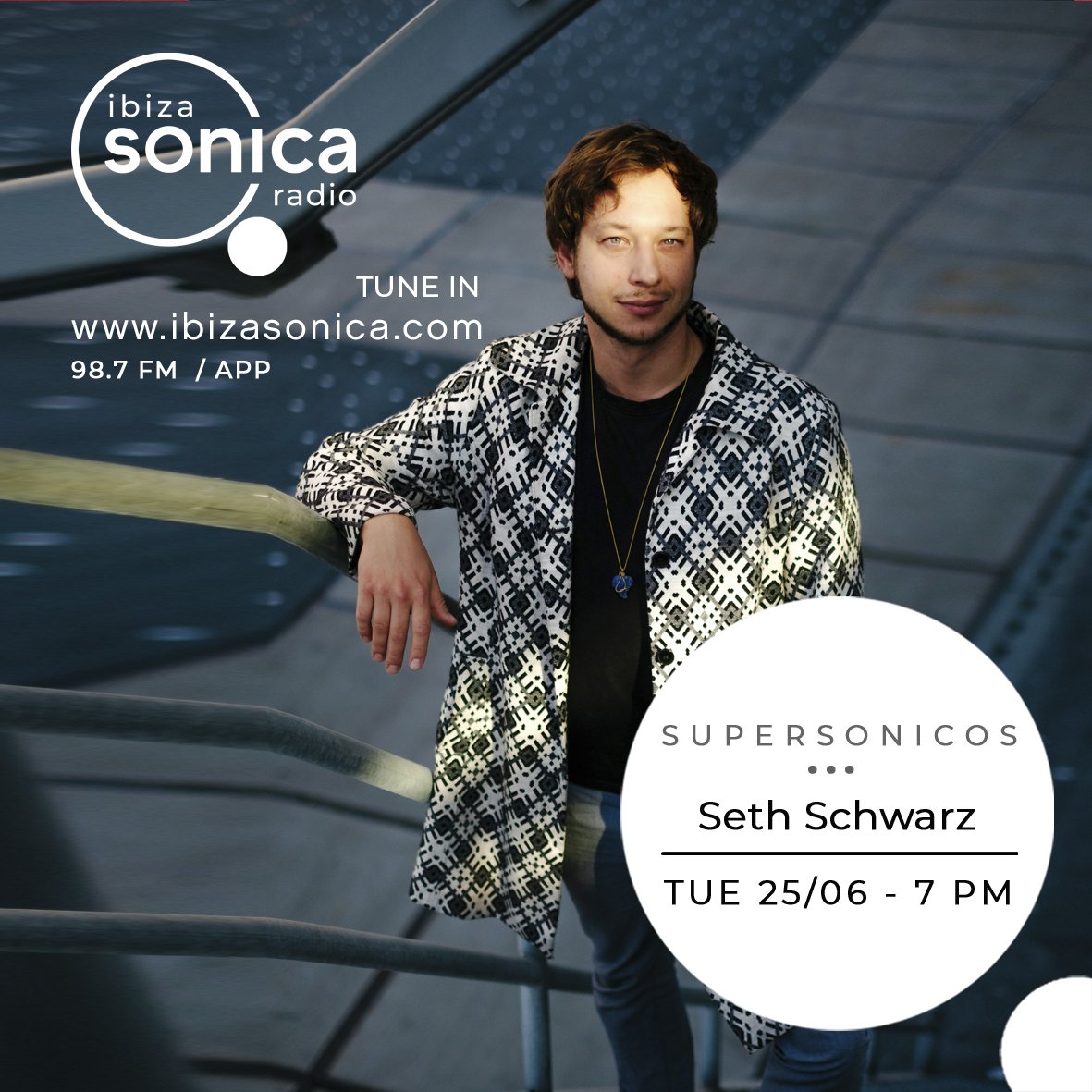 donotsit_'s tweet photo. Ahead of our Opening at @heartibiza tonight catch @seth_schwarz at 7 PM CET on @ibizasonica. The show will be hosted by the man himself @djbehrouz. Lock in! ✨ #donotsitatheart #donotsitinibiza https://t.co/H65m6fL8WM