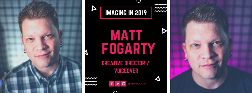 DenzilLacey's tweet photo. This week's #ImagingIn2019 guest is @mattfogsvo. He's a really cool guy and gives a great interview on #radio #radioimaging and #voiceover! https://t.co/oecB2chyfJ https://t.co/n5t5IjtaJQ