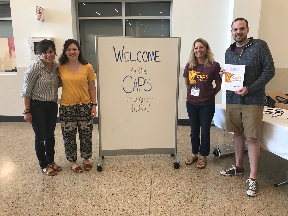 Thank you for a great summer huddle #capsnet ! This team is ready for challenging and inspiring our students! Thank you ⁦<a href="/MN_CAPS/">MNCAPS</a>⁩ for hosting us!
