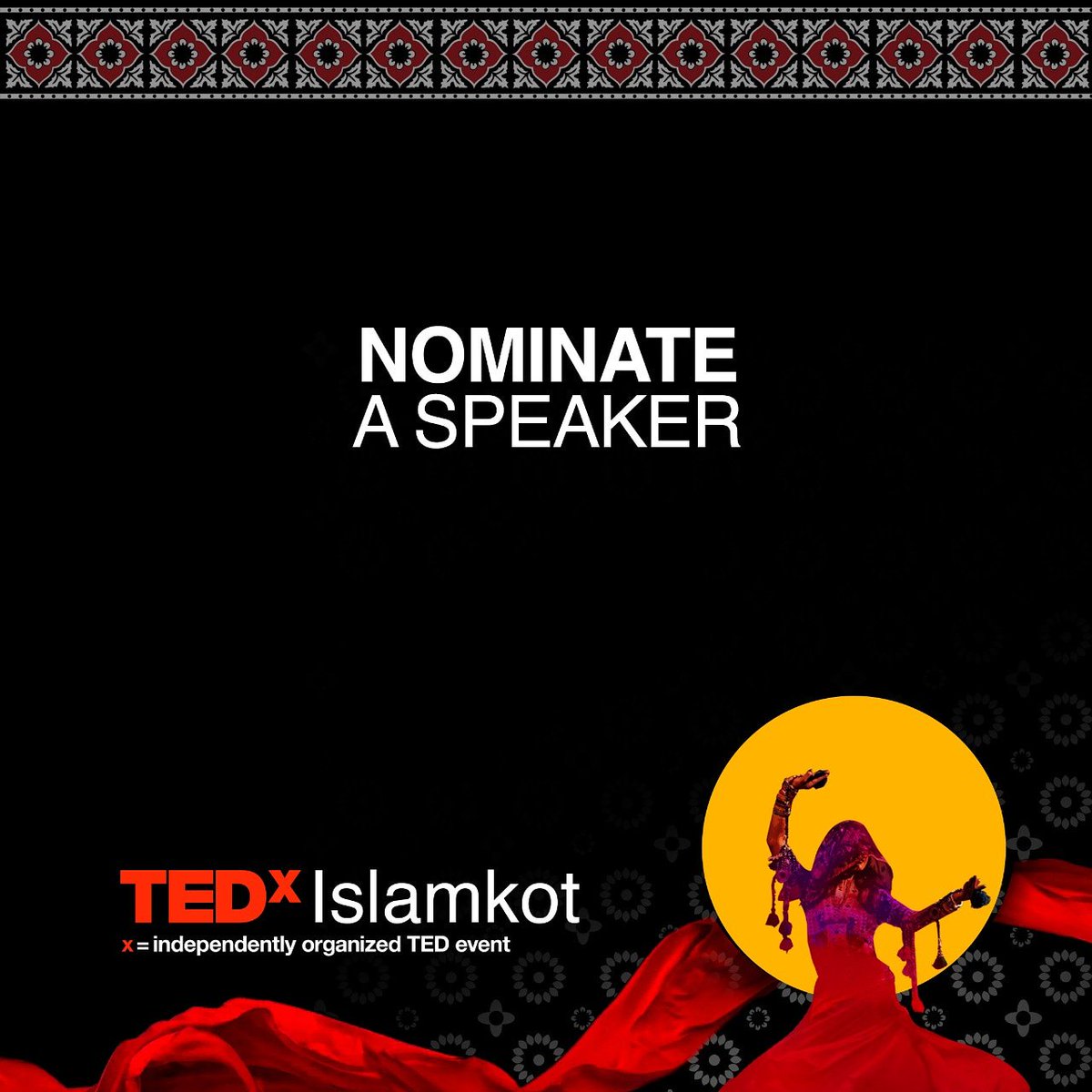 TEDxIslamkot's tweet photo. Know anyone with an Idea Worth Spending? 
Here's their chance to enlighten the world with their powerful ideas.

Fill in the Google form and enlighten our curation team with your Ideas to get the chance of speaking at #TEDxIslamkot this year.  

https://t.co/i1DQazfKPK https://t.co/DWIvmBSvPd