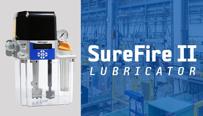 BijurDelimon's tweet photo. Lighter, more robust, and feature packed! The SureFire II automatic lubricator is a self-contained electric motor-driven gear pump that can adapt to a broad range of production machinery. https://t.co/jDWqumlekr https://t.co/Jr2LexO52X