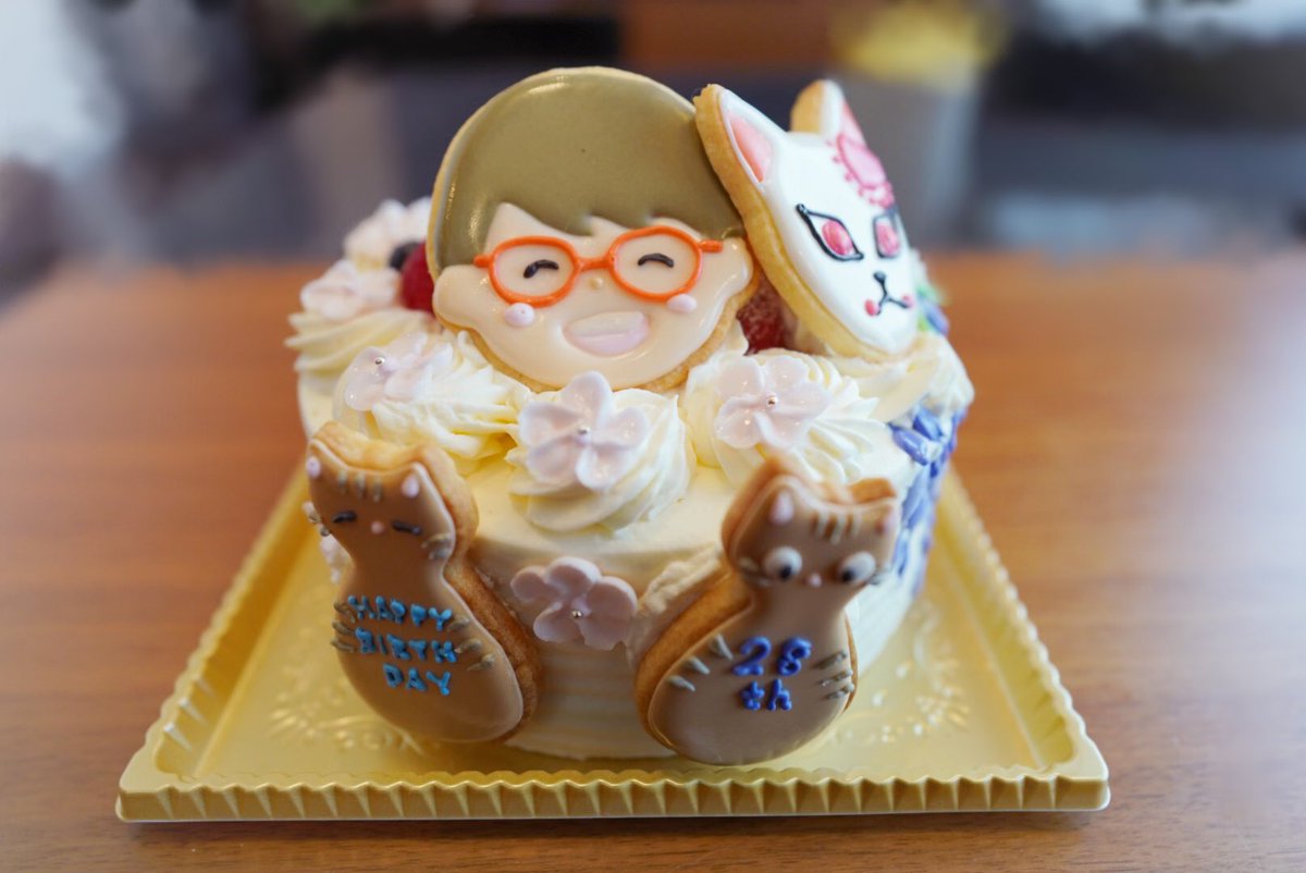 花江 夏樹 ちなみにケーキは奥さんが作ってくれました