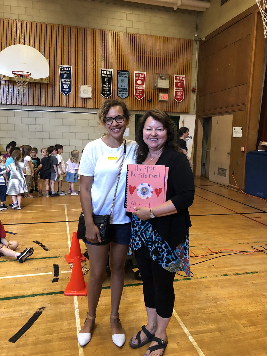 AlexisDawsonTO's tweet photo. Happy retirement Principal Stark! Thank you for all of your contributions to the @TDSB_Rawlinson community! Your our dedication to our students and passion for what you do has transformed our school culture. Congratulations on a job well done! ❤️ #TDSB #StudentEquity #positivity https://t.co/BlzG2bCIIS