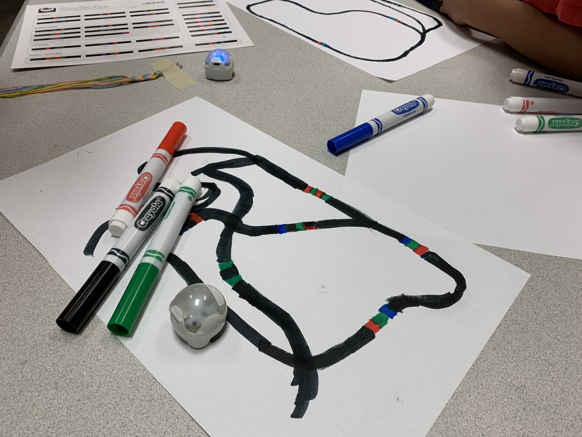 ParksTeaches's tweet photo. 🚧WARNING CONSTRUCTION ZONE! Ozobot cities in progress 🚧 @MathesonLibrary thanks for the loan! @MrJTaege @Ozobot #sdwsl #exploringmakerspace #summerschool https://t.co/Eu0cfP4M7g