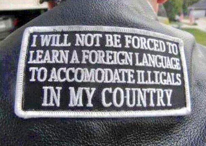 HumorousMuslim's tweet photo. Well.. I hope he also wishes to see the use of incorrect spellings becoming illegal* ;)

#HatersGonnaHate #Racists #EnglishLanguage https://t.co/Q84iAfD6Ft
