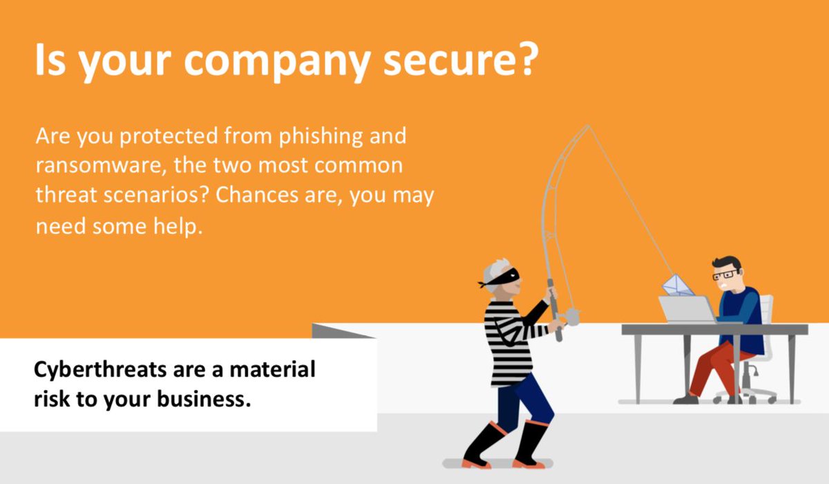 CrucialLogics's tweet photo. Is your company secure? Are you protected from #phishing and #ransomware? Chances are, you may need some help. Learn how you can protect your organization: https://t.co/z2BLREb246 https://t.co/7aPl9Dvtdi