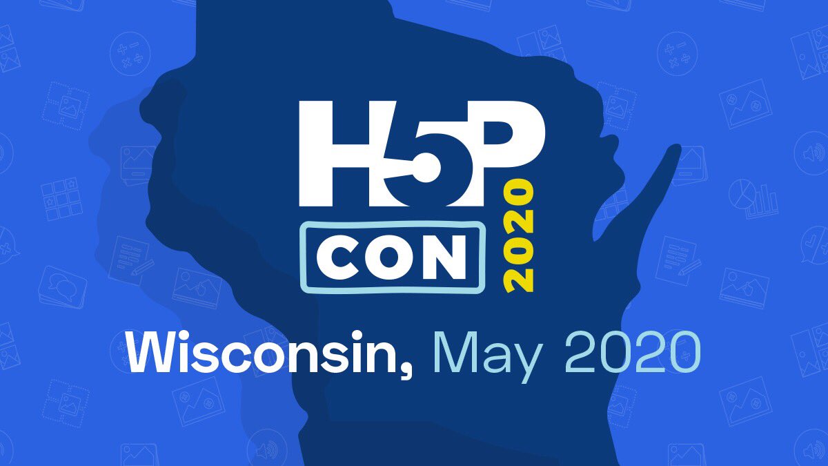 H5PTechnology's tweet photo. The next H5P Conference will be in the USA in May 2020. We hope to see you there! Learn more and submit your proposal for the program: https://t.co/NTiKPHfjLP https://t.co/yE3ThHr4lZ