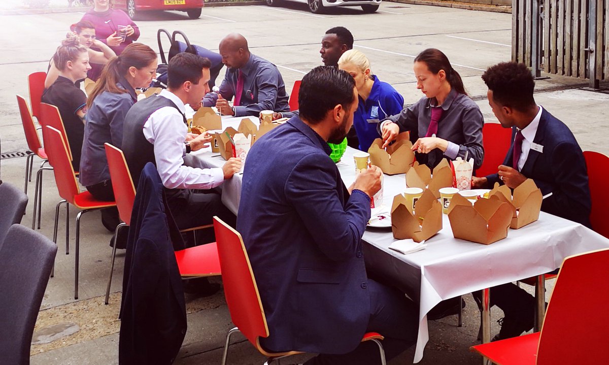 So yesterday we took a trip to the Mediterranean. Today its the Street food Stall hosted by our Head chef. Our staff were fully satisfied. #CelebrateServiceWeek #RBH #IHG