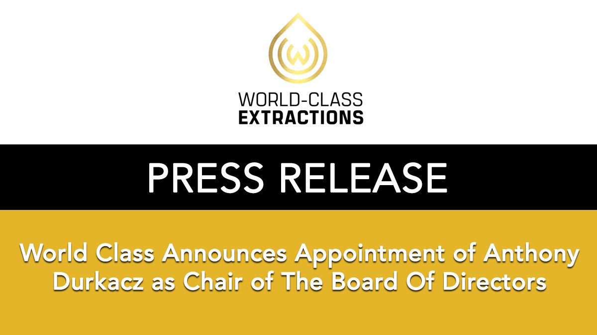 QuadronCorp's tweet photo. PRESS RELEASE: World Class Announces Appointment of Anthony Durkacz as Chair of The Board Of Directors

Read More: https://t.co/IZklKKalZT

$PUMP $PUMP.C $PUMP.CN #news #stocks #cse https://t.co/J574UAsq43