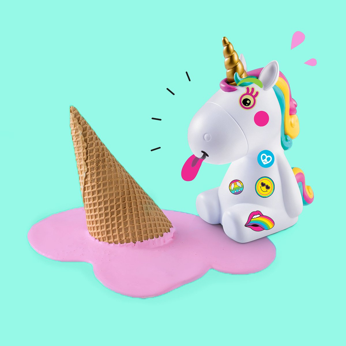 Canal_Toys's tweet photo. The 🔥 summer heat 🔥 is here! This unicorn has found a way to cool off...🍦😋 What's your favorite way to beat the heat? 😎🌞

#Unicorn #Icecream #Summer #SummerFun #BeatTheHeat #DIY #DIYUnicorn #Style4Ever #Stickers #Decorate #Toys https://t.co/0XFC5K2Cvi