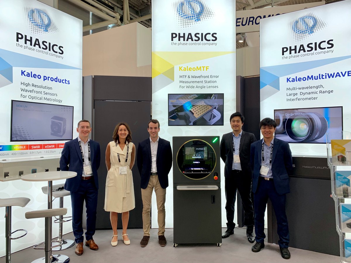 Phasics_SA's tweet image. Phasics is extending its range of solutions for industrial optics metrology at #LASER19 in Munich this week. We are excited to show you our new machines for MTF and wavefront aberrations measurements ! #wavefrontsensor