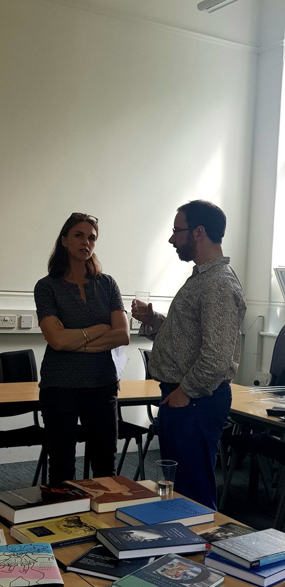 RankaPrimorac's tweet photo. When @sotonenglish externals sang our praises, and we kept singing, just because. @will_b_may @austeneconomics @gdow12 @MarianneOD1 @amm_hunt @Matthieukk #outsidethebooks https://t.co/F9b0PKqZLA