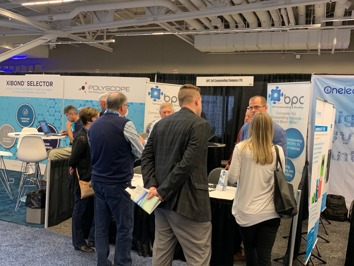 BPCplastics's tweet photo. Thanks @Contact_AMI and Compounding World magazine for the write-up on BPC exhibiting at the first #CWExpo19 in Cleveland!  It was a great show for us!  https://t.co/bJHPKcMENl #compounding #plastics https://t.co/3NwQ2yAPNt