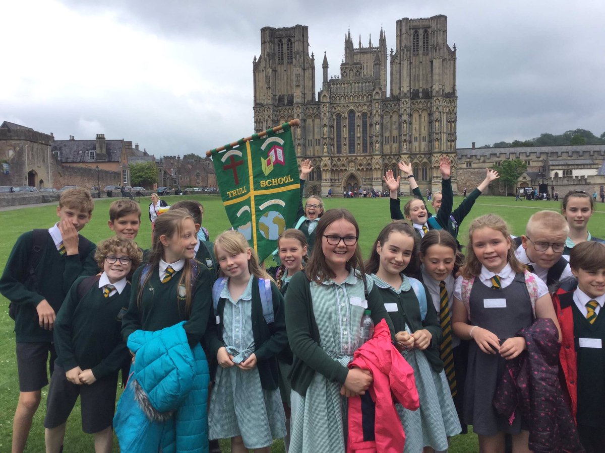 TrullSchool's tweet photo. What a wonderful day Yew Class have had a Wells Cathedral. Thinking about their journeys past and future. https://t.co/uLOcxZMMqk