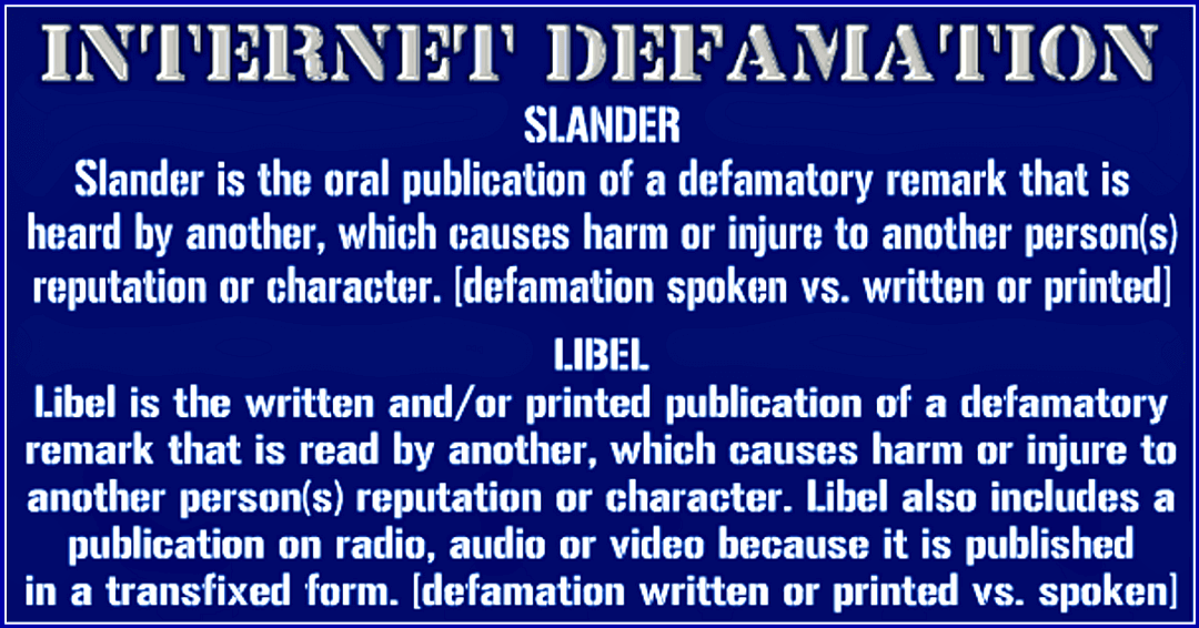 TheiPredator's tweet image. #InternetDefamation, Libel &amp;amp; Slander Themed Awareness Image – Free Edu. PSA by NYS Licensed Psychologist Michael Nuccitelli, Psy.D. #iPredator NYC #BeBest