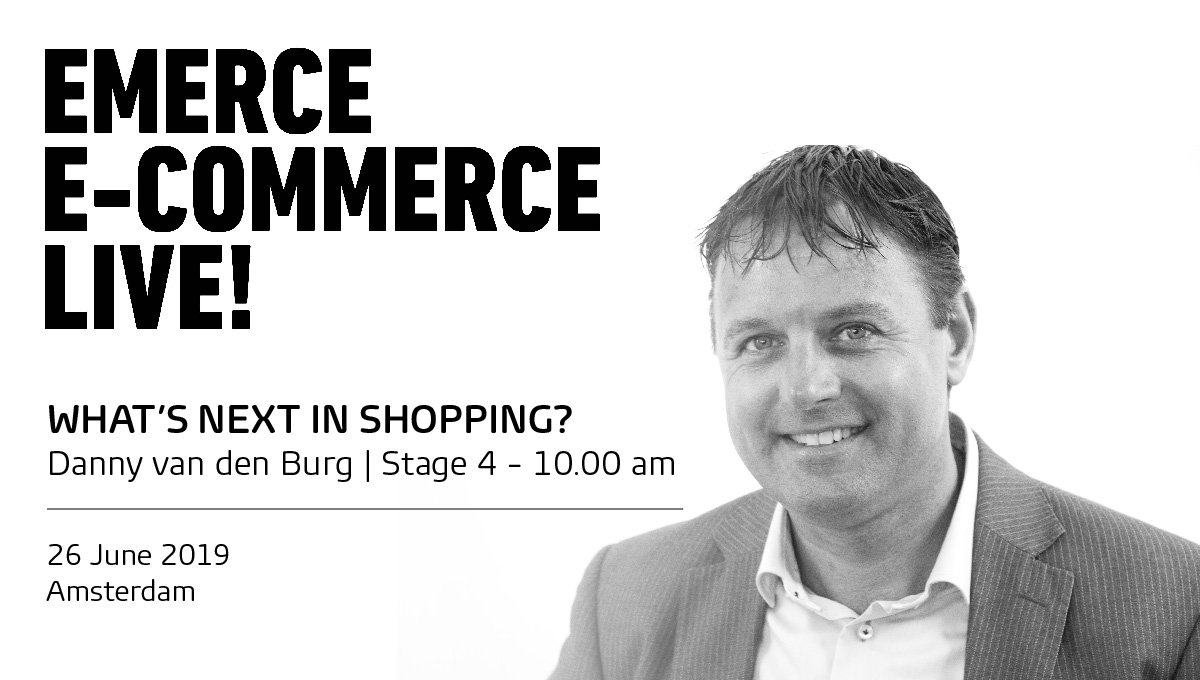 We are at Emerce Live tomorrow! Join our #retail expert at 10am on stage 4 where he will share the e-commerce development in the Netherlands and discuss the future of both online and brick retail. #ECL19