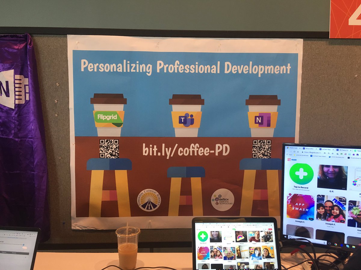 CBLovuolo's tweet photo. Preparing for a new school year of professional development with a fresh take on personalizing the way we use our tech tools! #CBISTE19 #CBTechCoach #ISTE2019 https://t.co/NNpNlgVpgN