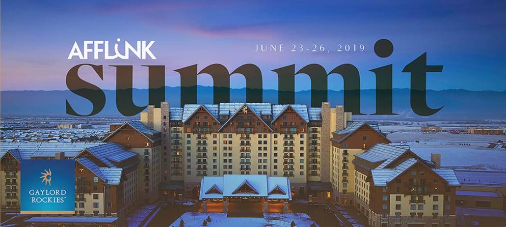 It's a great day in Denver, Colorado! If you are attending the AFFLINK 2019 Summit, make sure to stop by booth #125 and ask Chet about our show special!