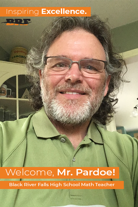 SDofBRF's tweet photo. Let’s welcome our new high school math teacher, David Pardoe!

“I am excited to meet all of the students and to be teaching in Black River Falls. I’m looking forward to all of the challenges ahead!” said Pardoe
#tiGRRteam #tiGRRpride #tiGRRwelcome https://t.co/ZH1yWMQHib