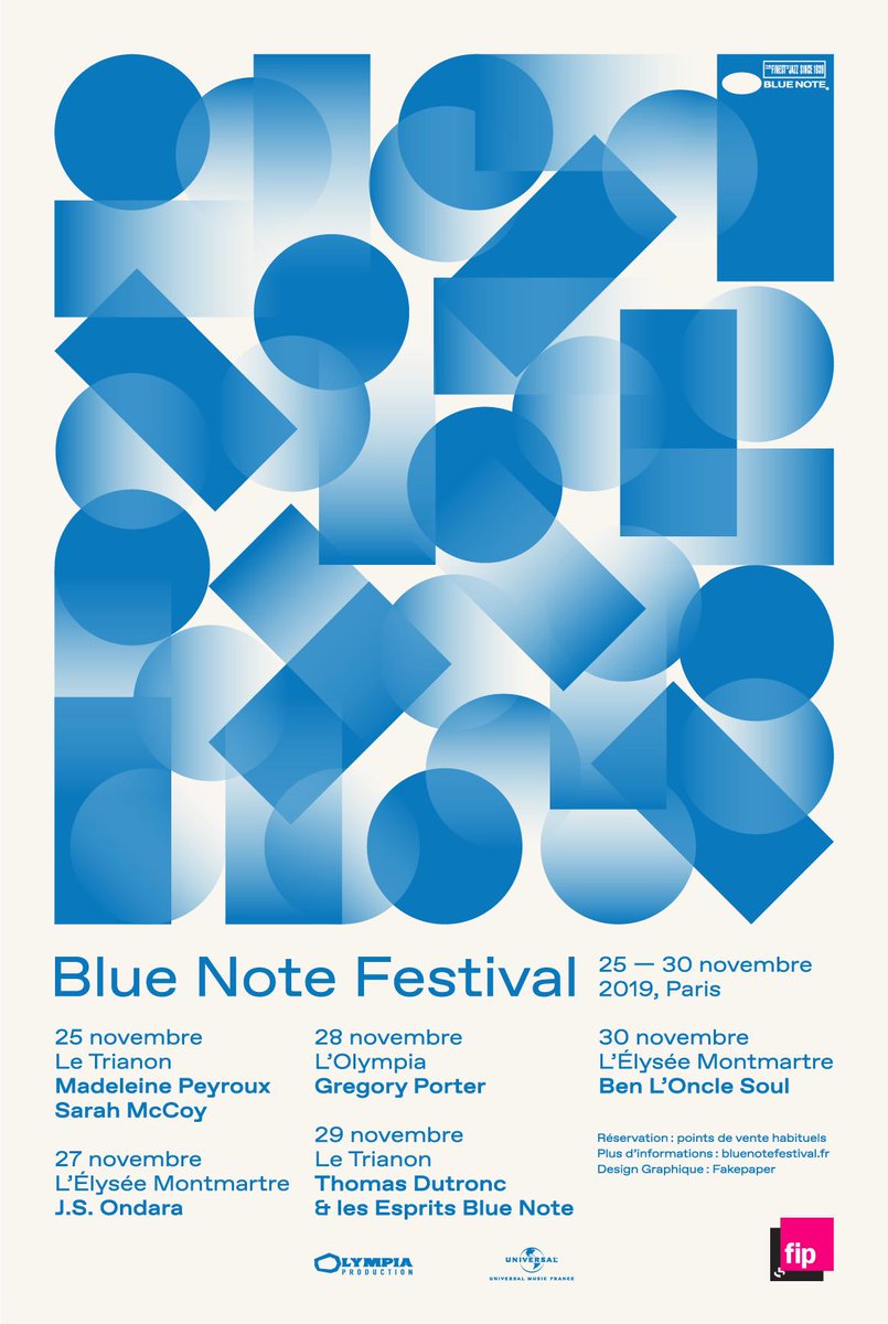 bluenotefrance's tweet photo. ALERTE ! 🚨
Le #BlueNoteFestival est de retour à Paris, du 25 au 30 novembre ! Au programme : @GregoryPorter, @ThomasDutronc, @jsondara, @SarahMcCoyMusic, @mpeyrouxmusic & @BenOncleSoul ! 🔥
La billetterie est ouverte. https://t.co/y0lTfw2pQU