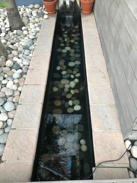 FishlabNA's tweet image. Before and After pictures of our Pond service at a client