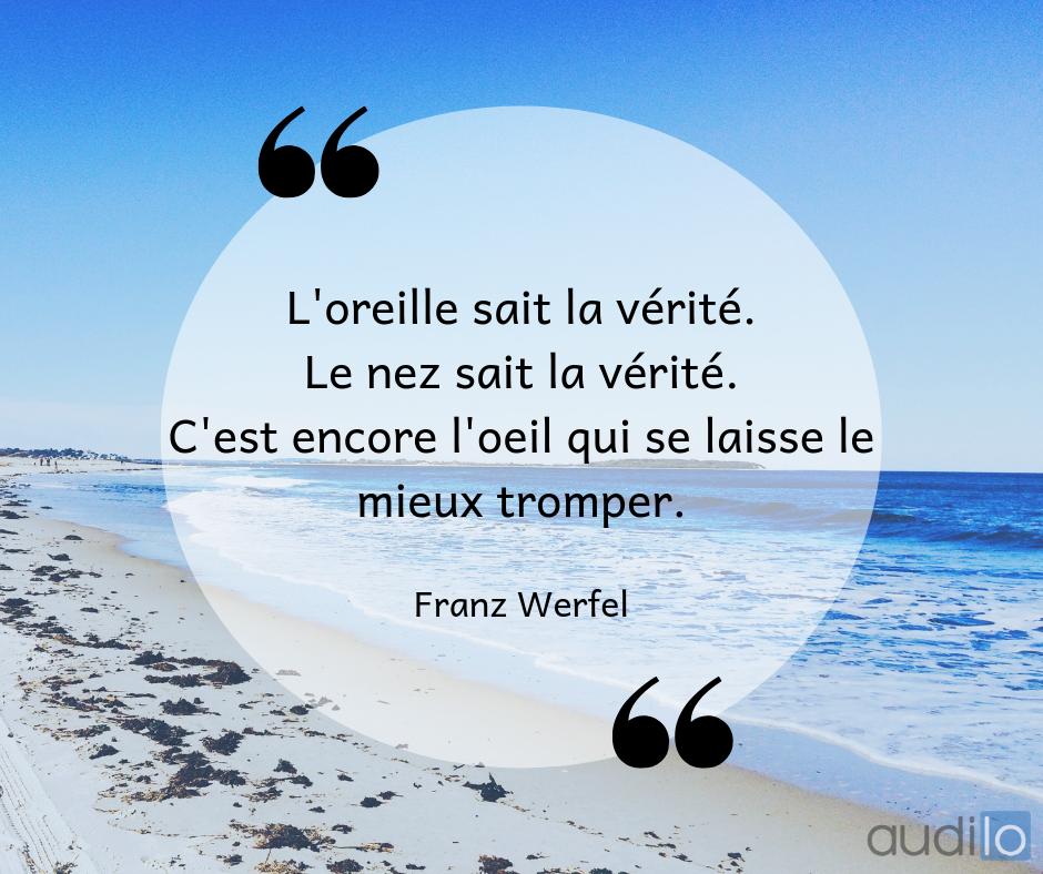 audilo_fr's tweet image. #Bonsoir à tous! 😁

En ce beau #mardi ensoleillé☀️, voici une très belle #citation de Franz Werfel! 📖

Passez une excellente soirée! 😊
#MardiConseil #proverbe #quoteoftheday